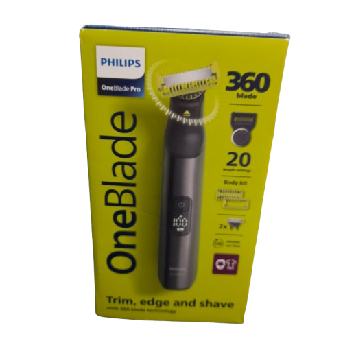Philips OneBlade Pro 360 Electric Shaver Green And Black  (LN)