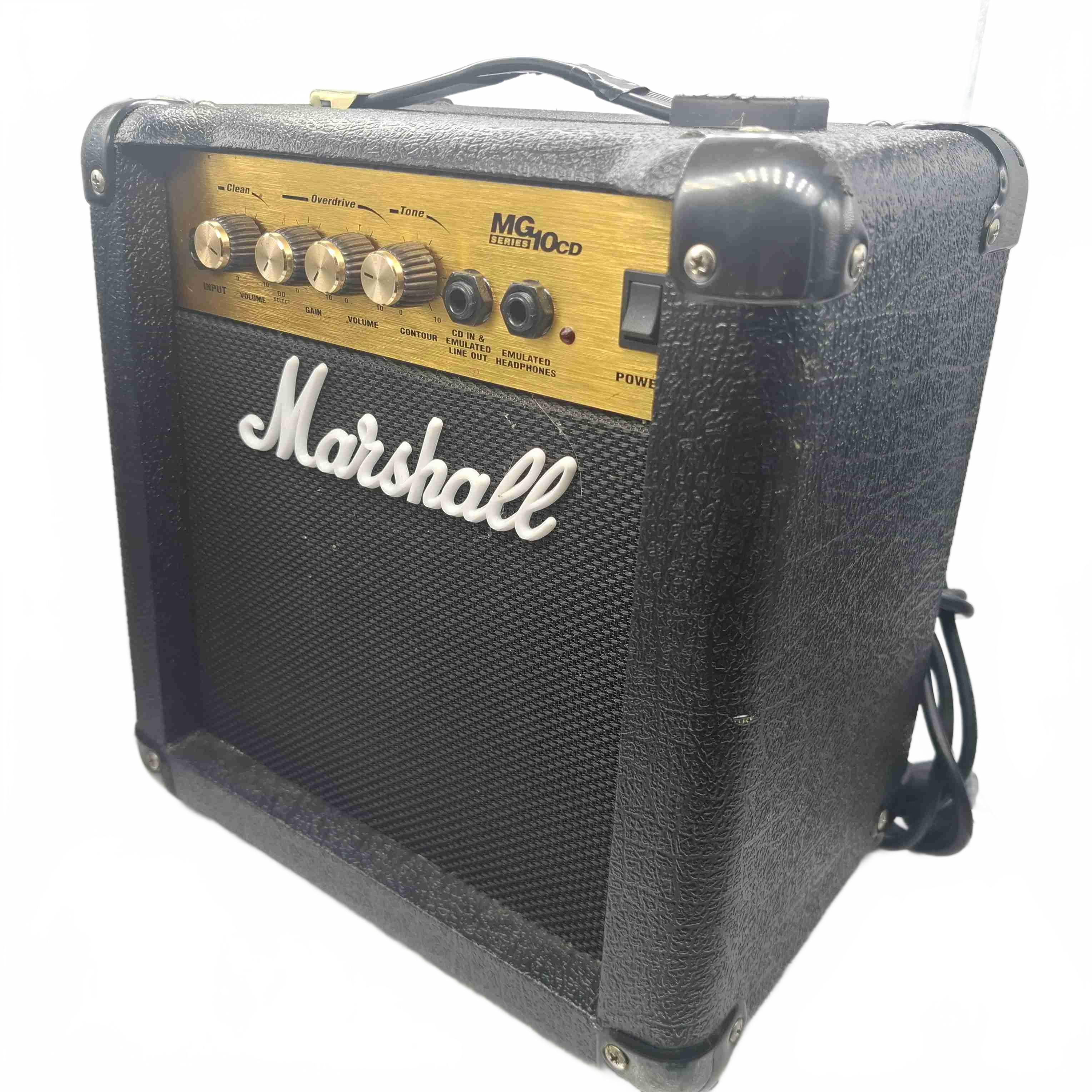 Marshall Guitar Amplifier MG10CD Black + Mic + Lead (WR 1432796)