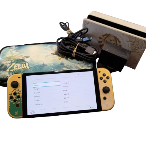 Nintendo Switch OLED Zelda Special Edition Gold (GE)