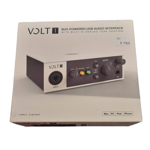Volt 1 Audio Interface with Software & USB Cable