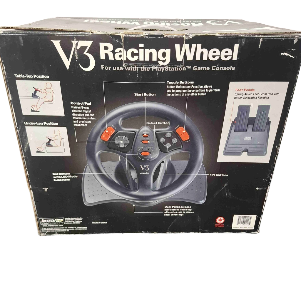 Steering Wheel And Pedals V3 Interact (WR 1430450)