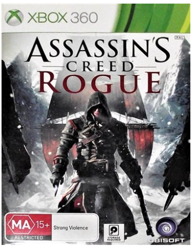 Assassins Creed Rogue Xbox 360 Game – Acceptable With Manual