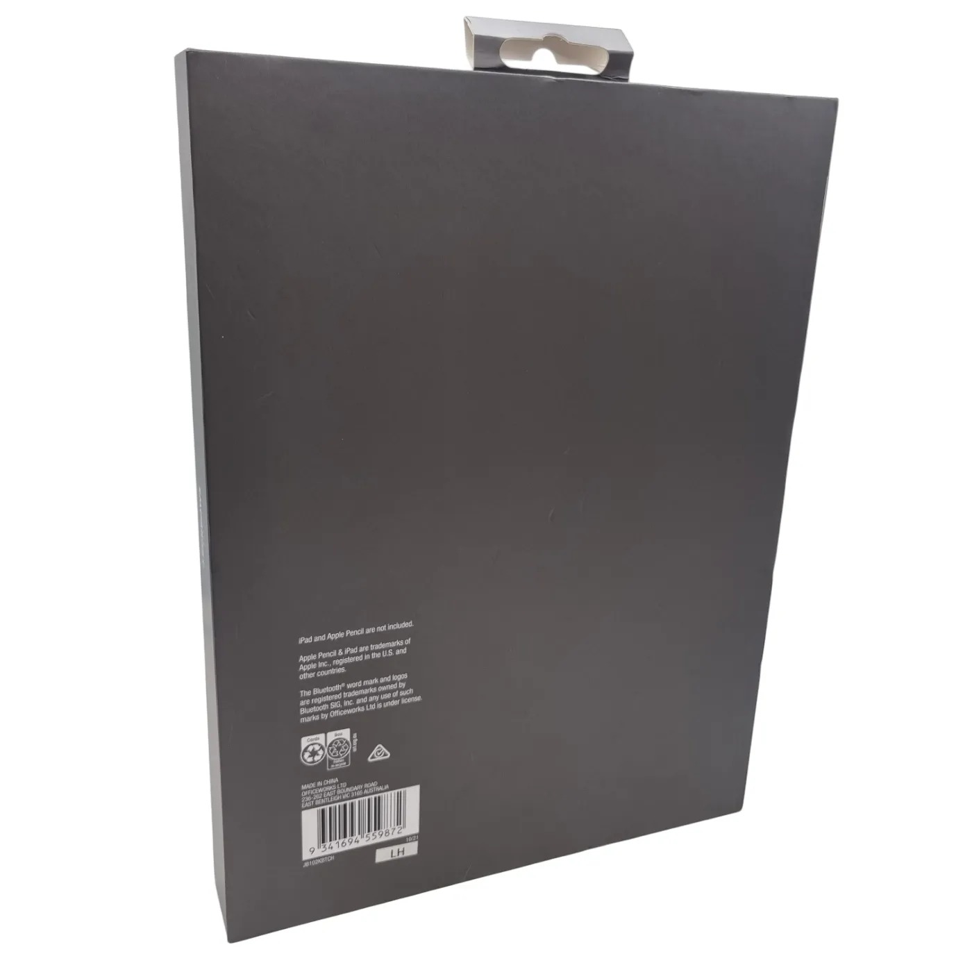 J Burrows Keyboard iPad Case JB102KBTCH (WR 1417424)