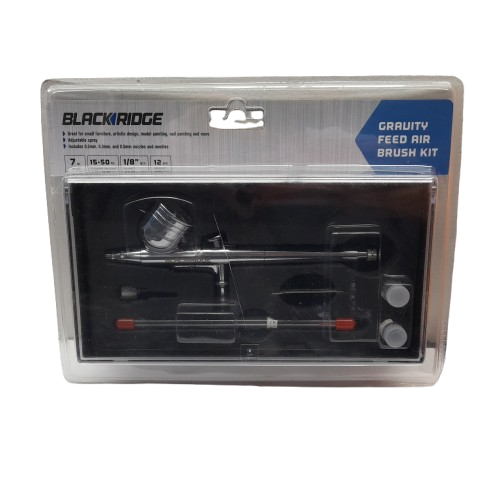 Blackridge 572929 Gravity Feed Air Brush Kit (MR)