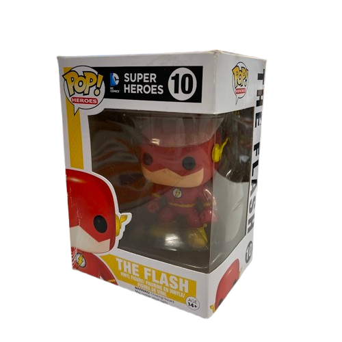 Funko POP! The Flash #10 Metallic Chase Vinyl Figure (NG)
