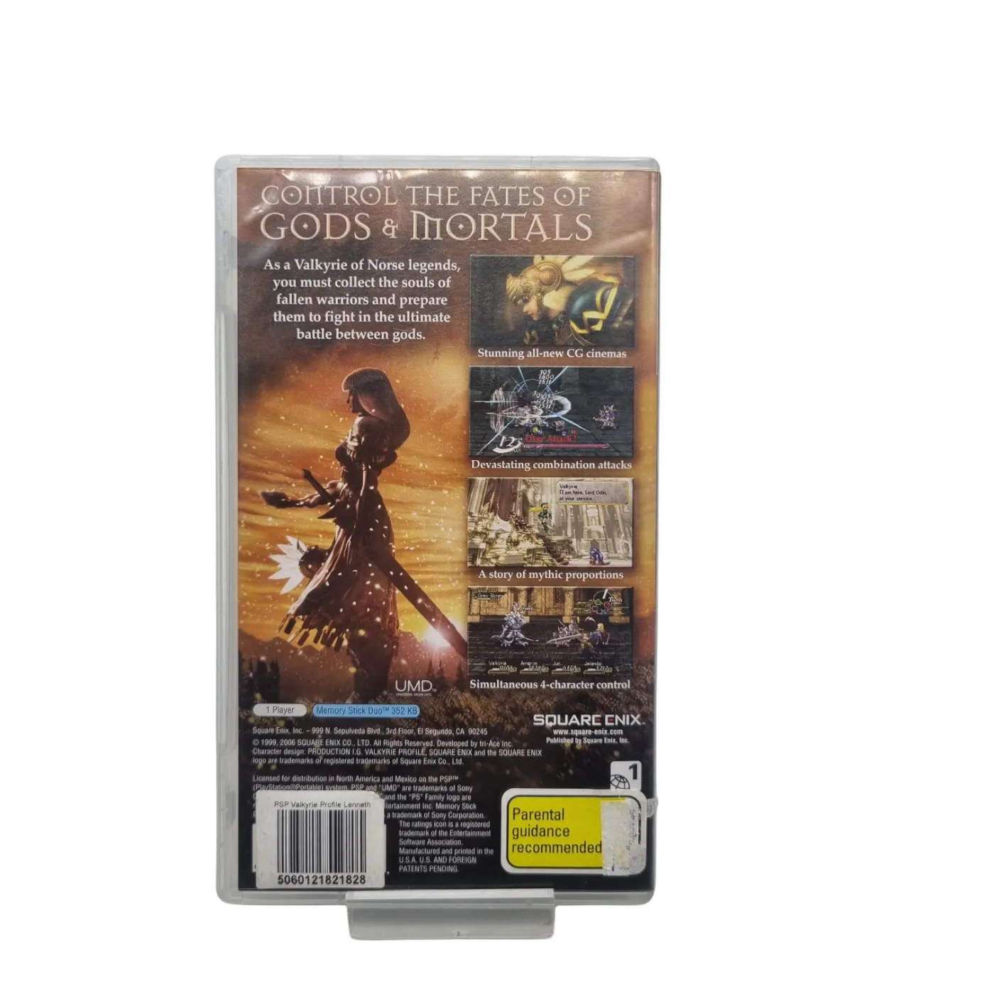Sony PSP Game: Valkyrie Profile Lenneth *In Case* (WR 1351289)