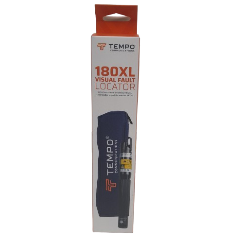 Tempo 180XL Single Mode and Multimode Fibre Optic Test Kit Like New