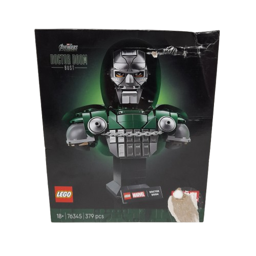 LEGO 76345 Marvel Doctor Doom Bust *Box Damaged* (LN)