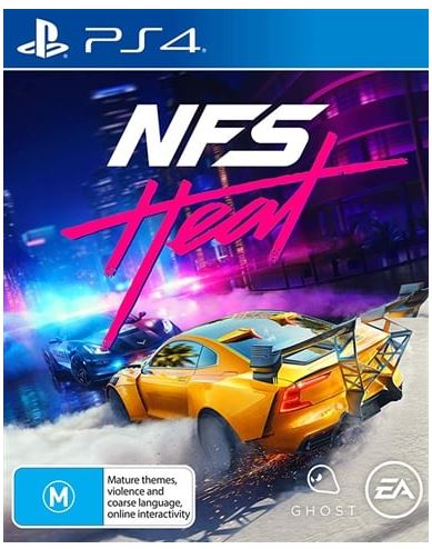 Sony Playstation 4 Need For Speed (NFS) Heat, Very Good Condition, With Case No Manual (LE 1271128)