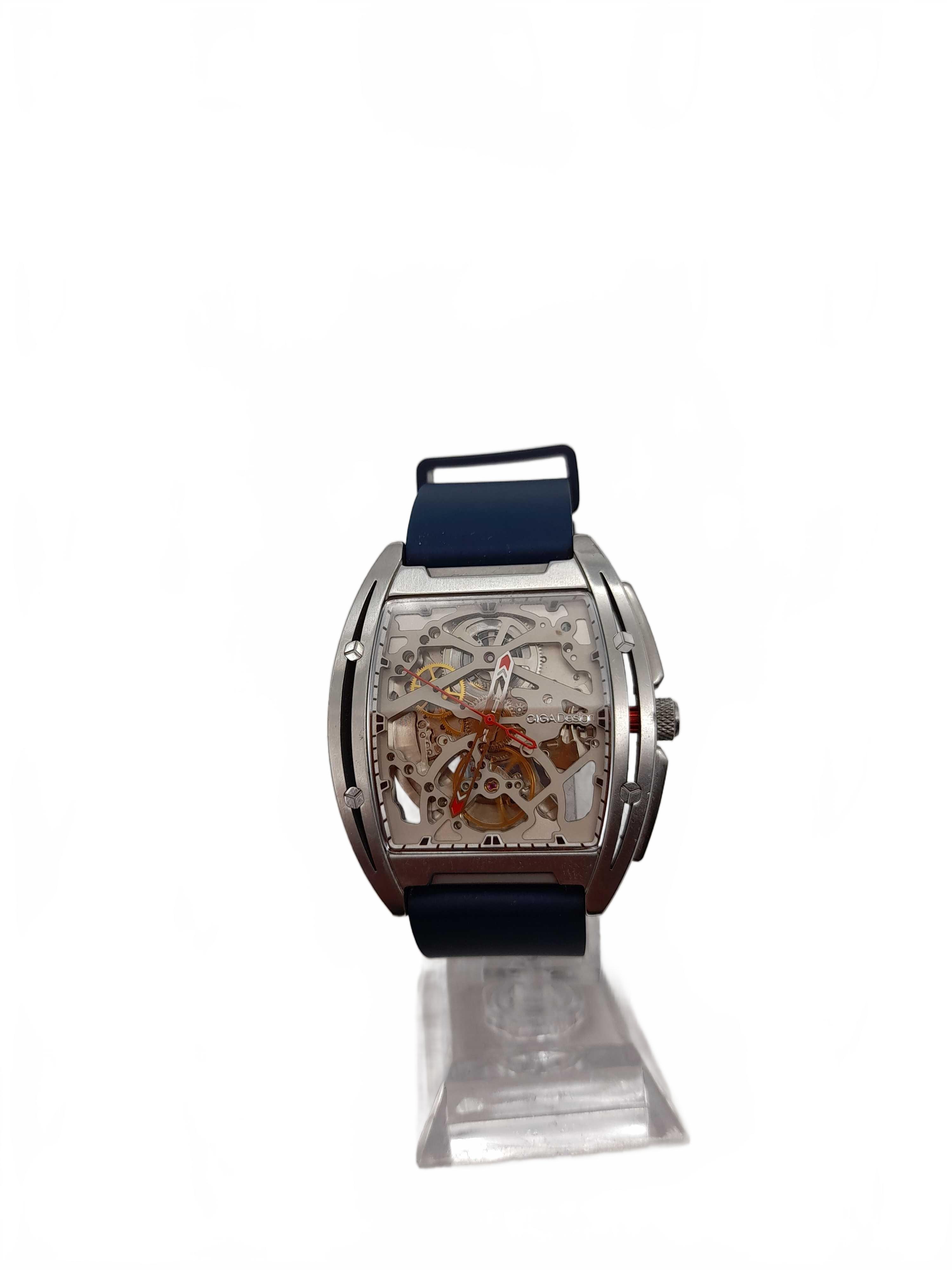 Ciga Design Mens Blue Grey Watch Automatic Good Working Condition (WL1434561)