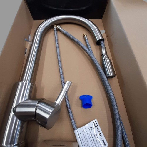 Badundkuche Morgan Rund Pull Out Sink Mixer BKM215.LF-BN (GE)