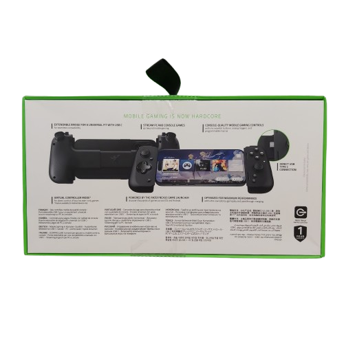 Razer Kishi V2 USB C Mobile Gaming Controller In Box (CP-1350178)