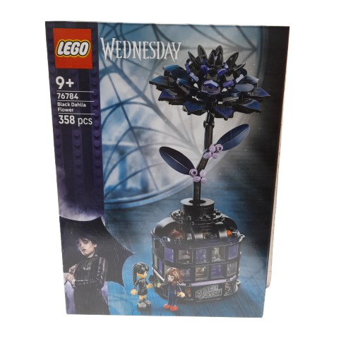 LEGO 76784 Wednesday Black Dahlia Flower (LN)