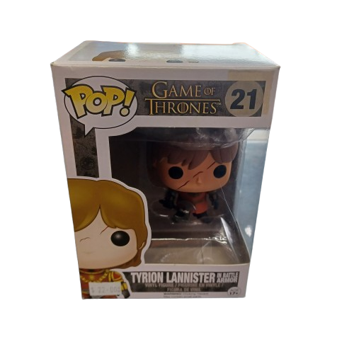 Funko Game Of Thrones Tyrion Lannister In Battle Armor Vinyl Figure 21 ( LE )