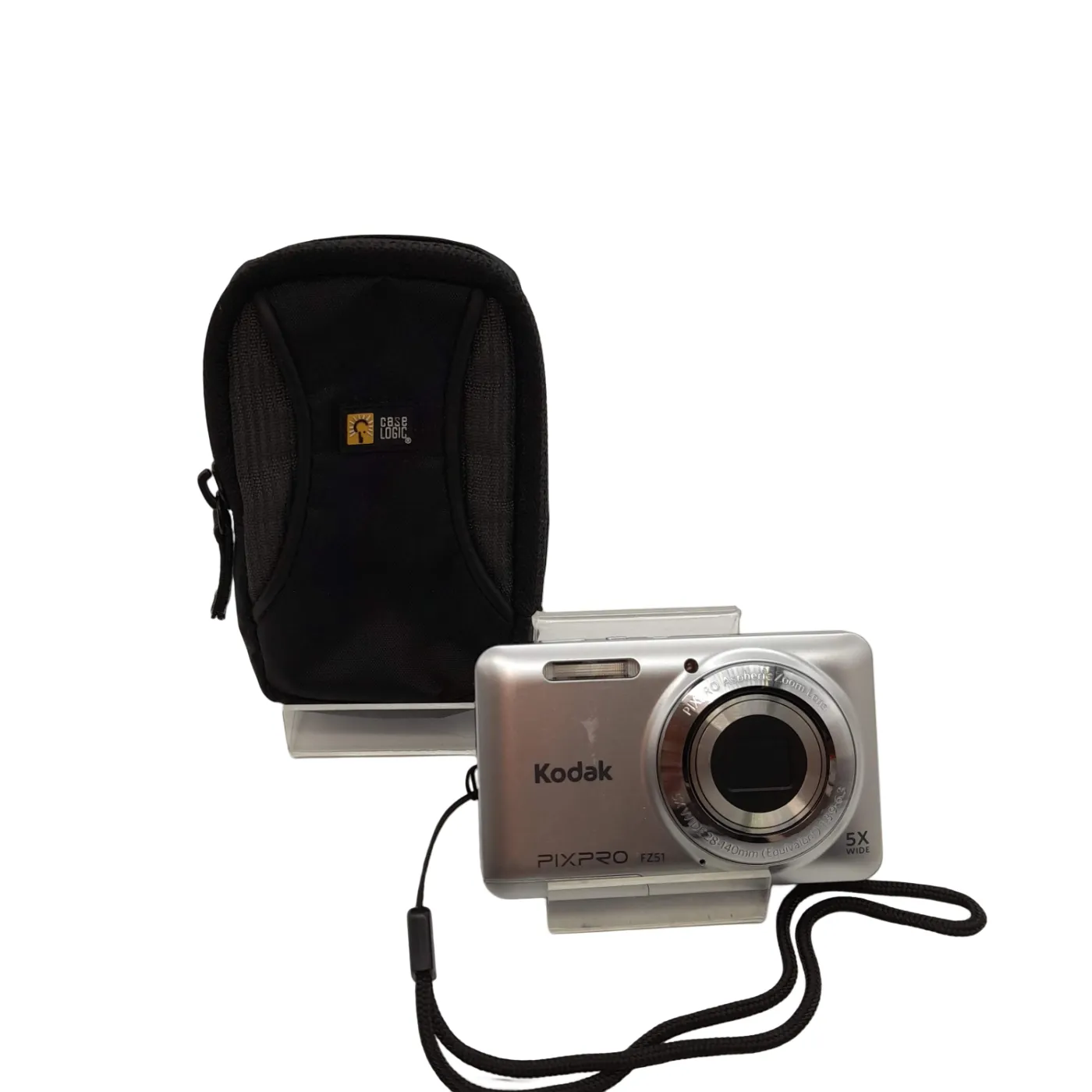Kodak PixPro FZ51 Silver Digital Camera with Charger and Bag  (WL  1353033)