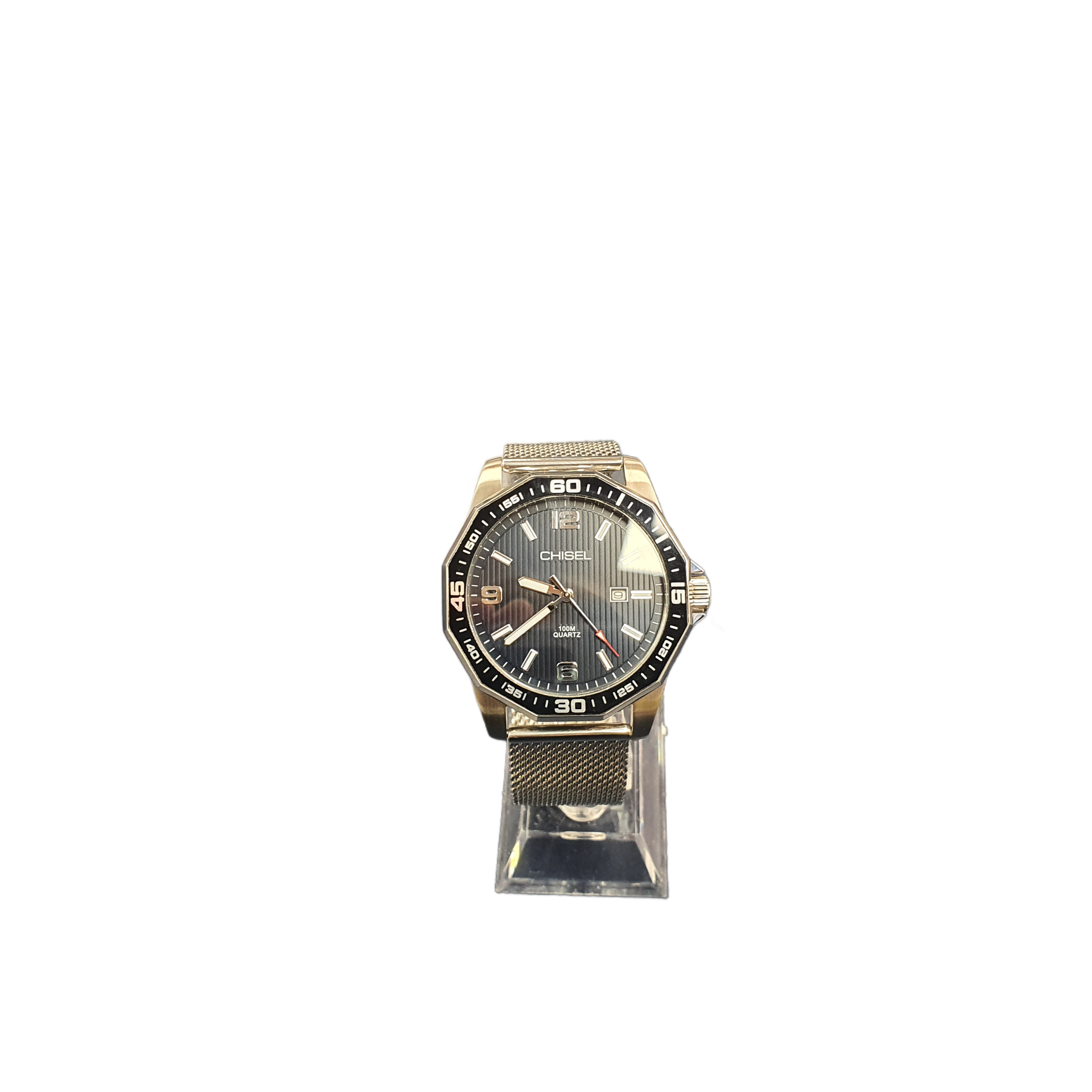 Chisel Men’s Silver Stainless Steel Watch  ** SECOND  HAND** (MR)