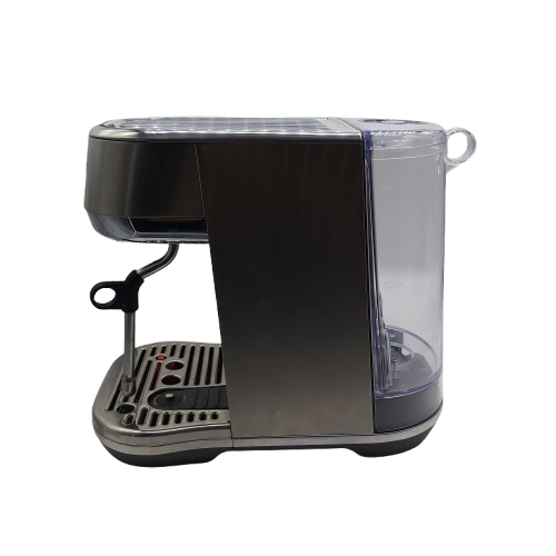Breville Bambino Plus Espresso Coffee Machine BES500 BSS/A, Silver, Good Condition, With Milk Jug, Tamper, Portafilter + Tank (NA 1355201)
