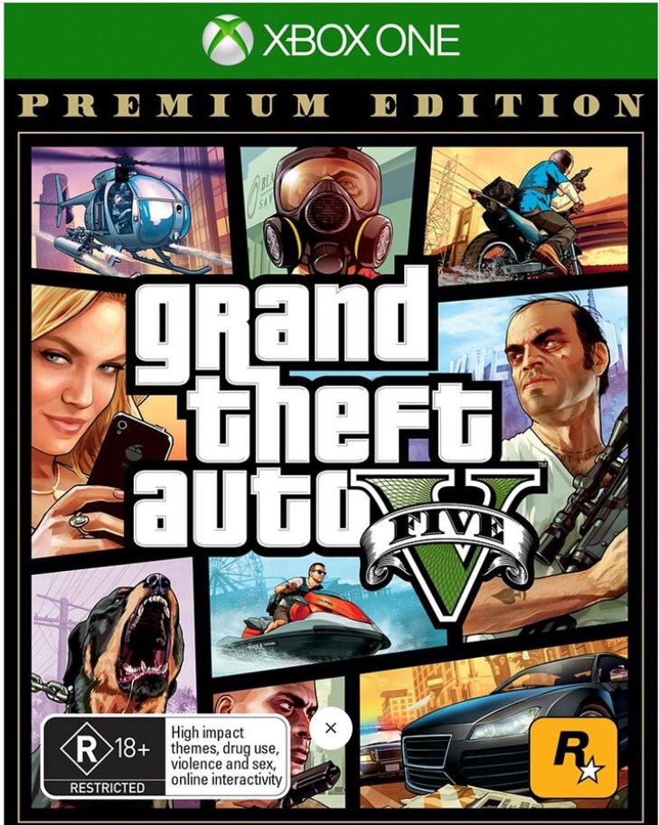 Grand Theft Auto 5 Xbox One Game Premium Edition Very Good Condition With Manual (GE1353876)