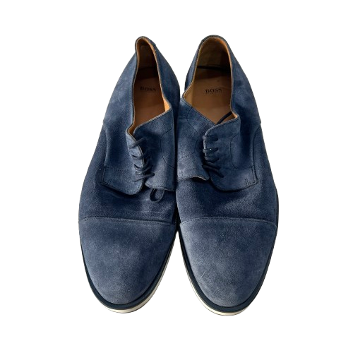BOSS Blue Suede Loafers (MK)