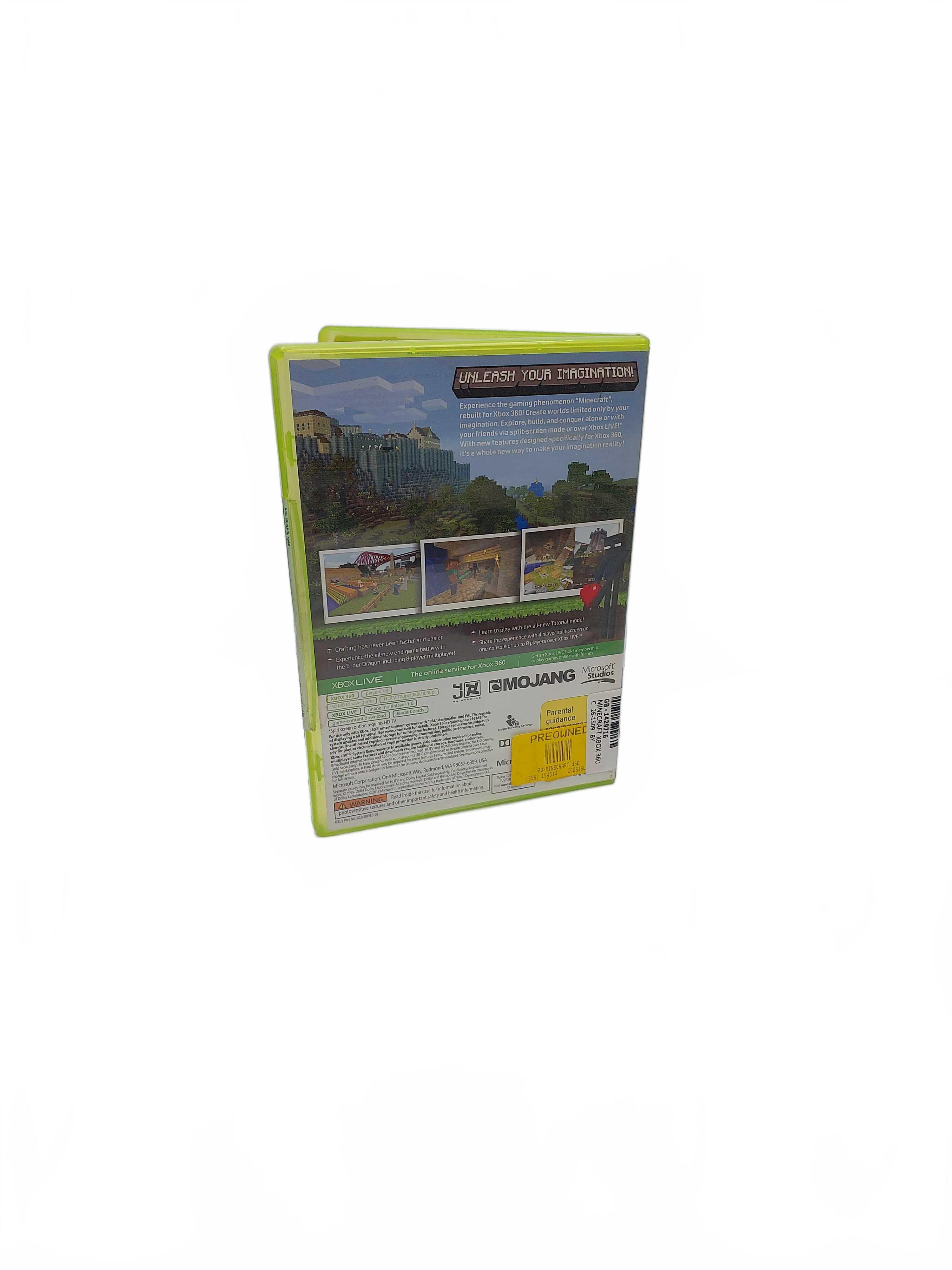 Minecraft Xbox 360 Game (GB1429716)