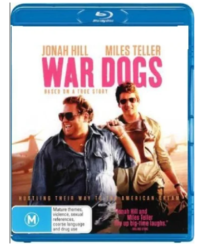 War Dogs Blu Ray + Digital Ultraviolet – Very Good Condition