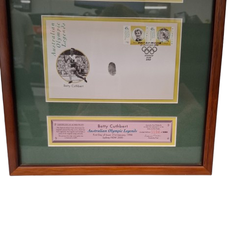 Australia Post Australian Olympic Legends Betty Cuthbert Poster Limited Edition (JN)