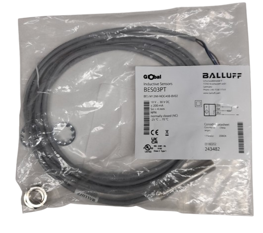 BALLUFF Inductive Barrel Proximity Sensor Like New