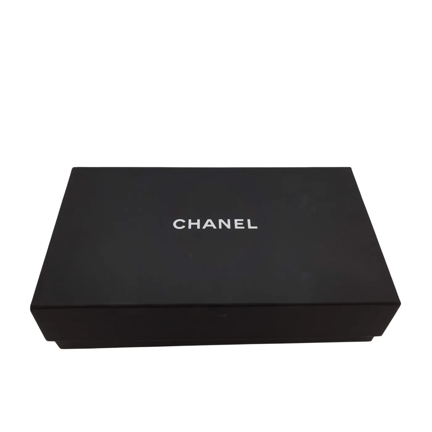 Chanel Caviar Leather Bi-Fold Long Wallet Black/Brown With Dust Bag, Entrupy & Box (WL 1390045)