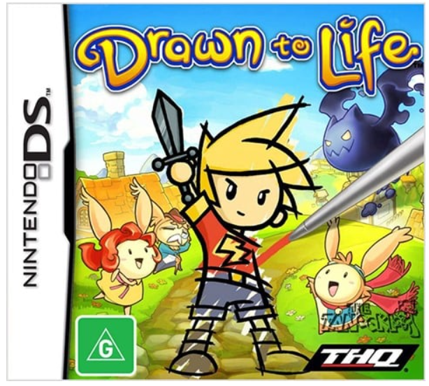 Drawn To Life Nintendo Ds Game Cartridge Only Good Condition (CP-1353484)