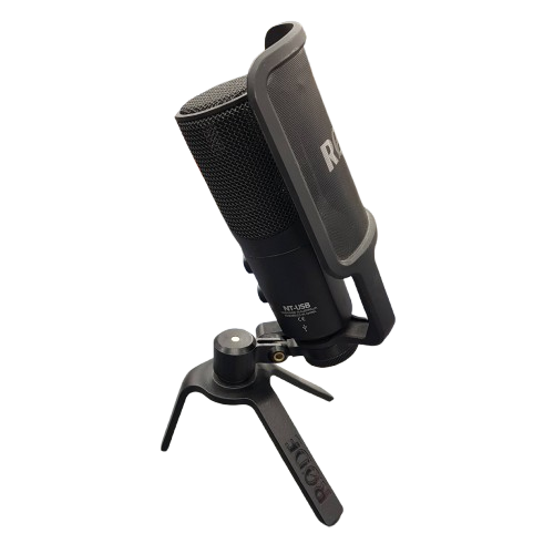 Rode Microphone With Stand NT-USB Black