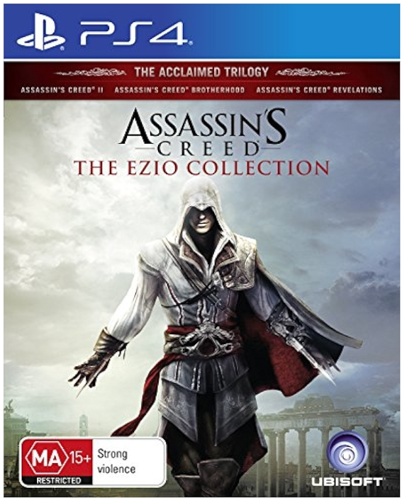 Sony Playstation 4 Assassin’s Creed: The Ezio Collection, Very Good Condition, With Case No Manual (CP 1286744)