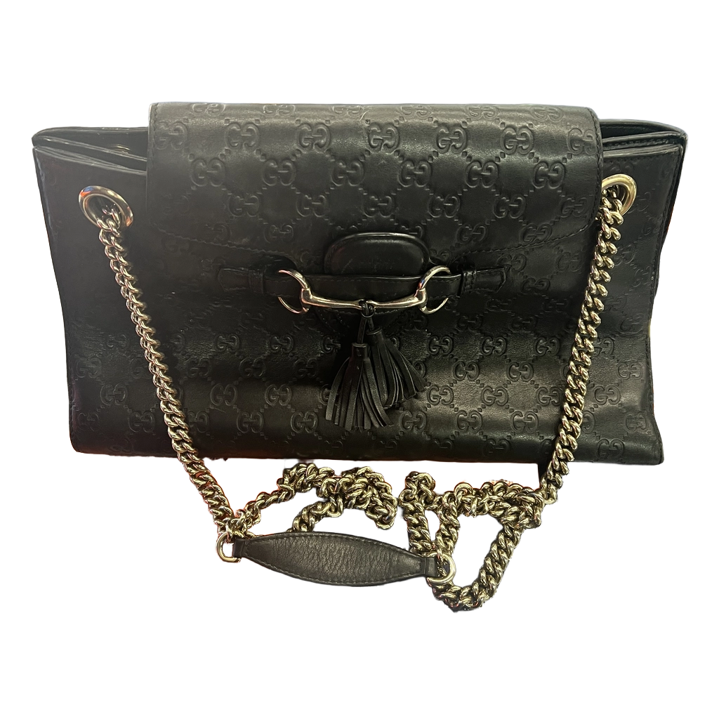 Gucci Emily Leather Black (MK)