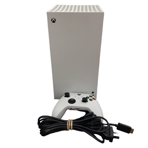 Microsoft Console Xbox Series X 1882 With Power Supply + HDMI And White Controller (MR)
