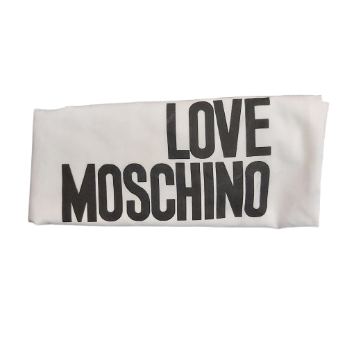 Ladies Moschino Medium Handbag With Scarf On The Handle And Dust Bag (CP)