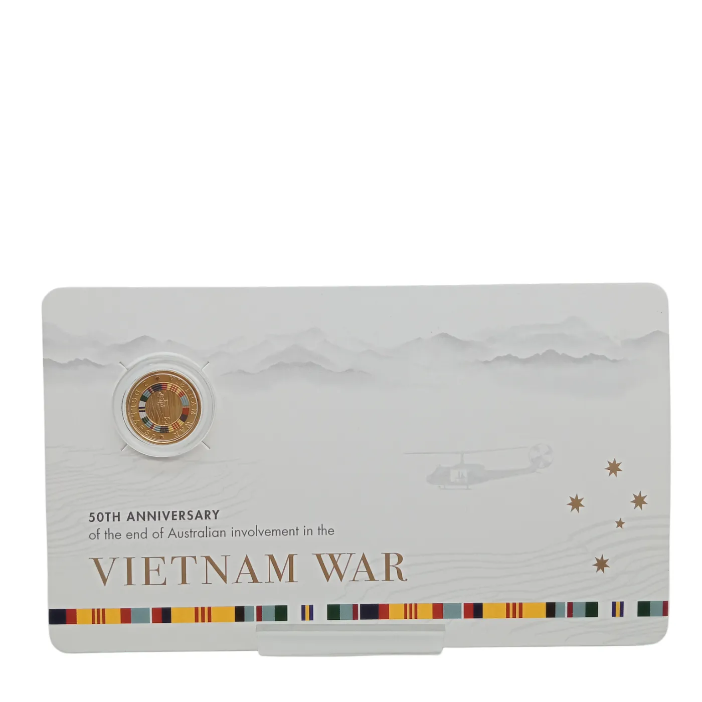 Royal Australian Mint 2023 $2 ‘C’ Mintmark Coloured Uncirculated Coin – 50th Anniversary Vietnam War (WR 1355901)