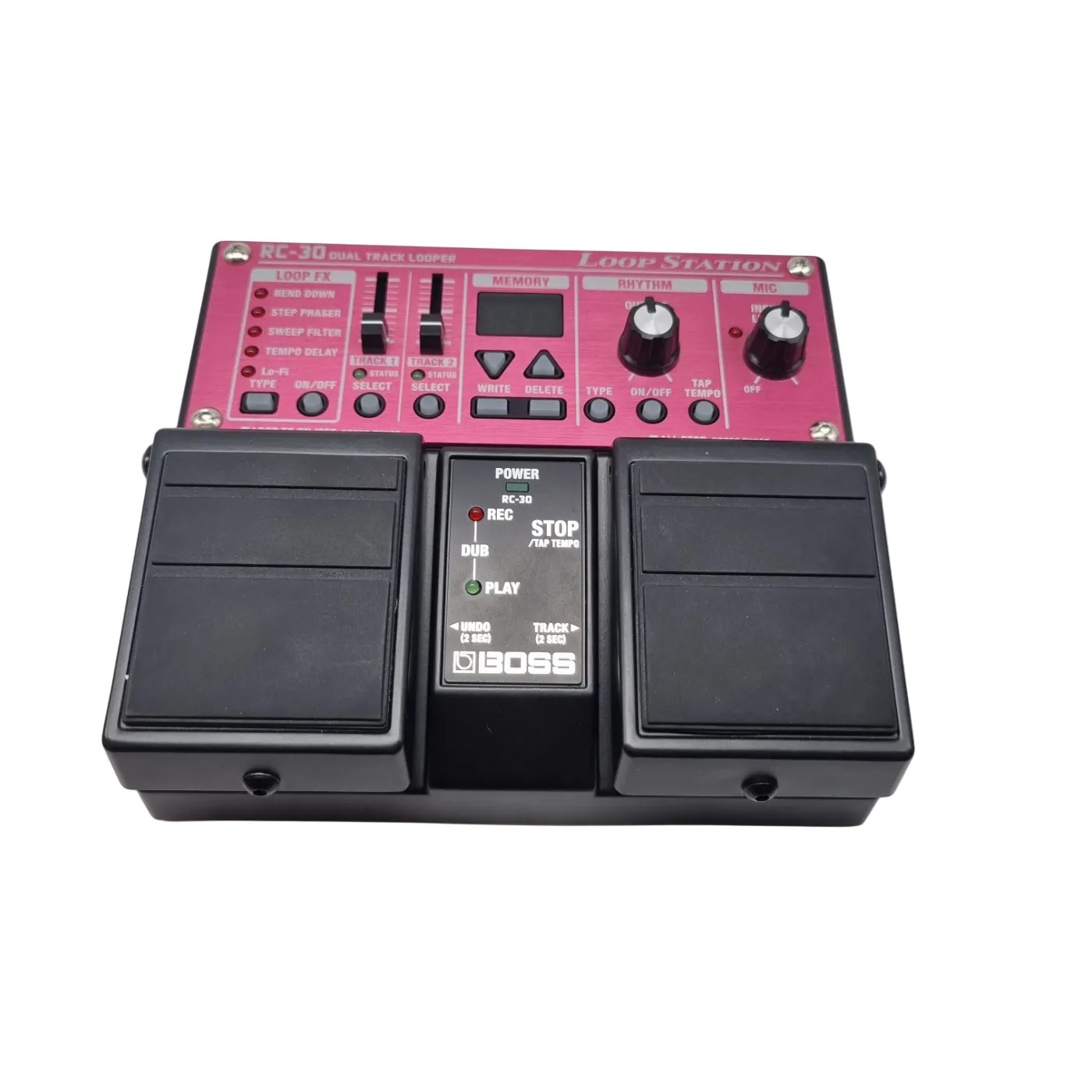 BOSS RC-30 Loop Station Dual Track Looper Pedal In Box With Power Cord (WR 1406491)