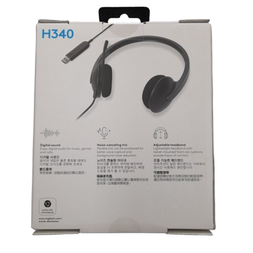 Logitech Headset H340 Black (LN)
