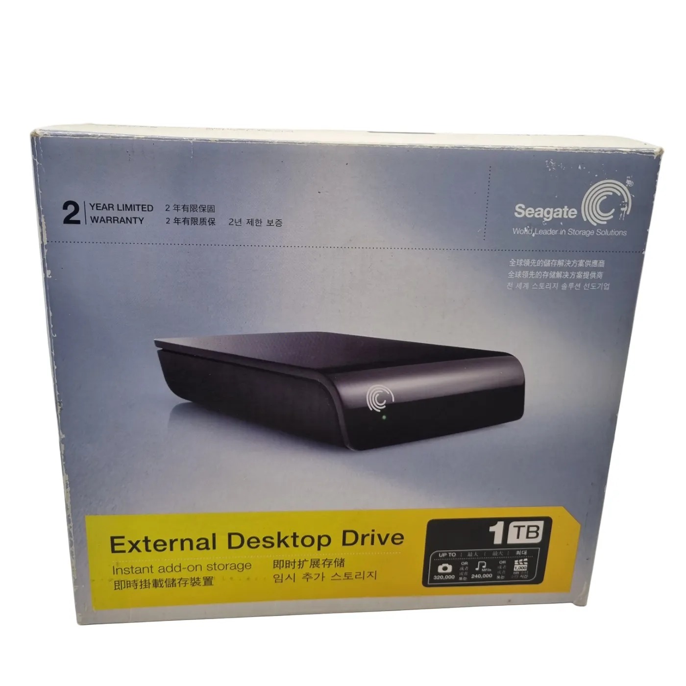 Seagate 1TB Expansion External Hard Drive (WR 1402204)