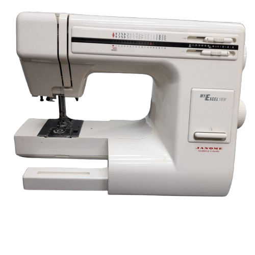 Janome MW3018 My Excel 18W Sewing Machine With Power And Pedal