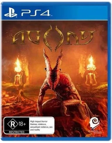 PS4 Game Agony, Excellent USED Condition With Case No Manual (GE 1429612)