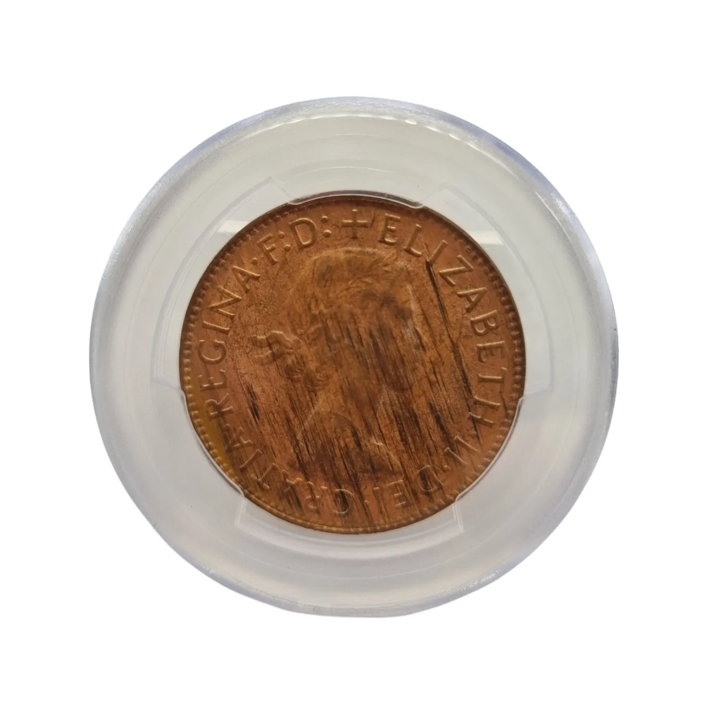 PCGS MS63RB Coin 1960 Australia Penny (WR1366561)