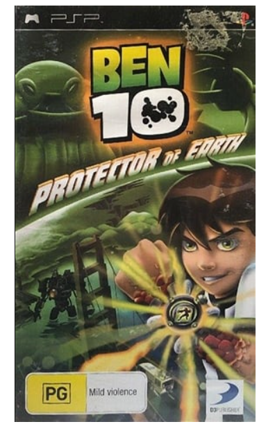 Ben 10 Protector Of Earth PSP Game Good Condition With Manual (CP-1354293)
