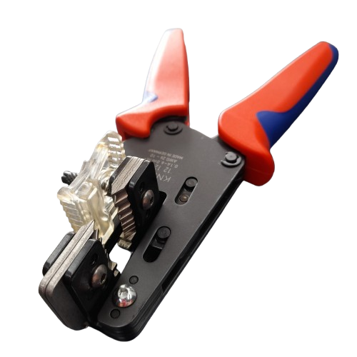 Knipex 12 12 06 Series Precision Insulation Stripper, 0.14mm Min, 6.0mm Max, 195 mm Overall (JN)