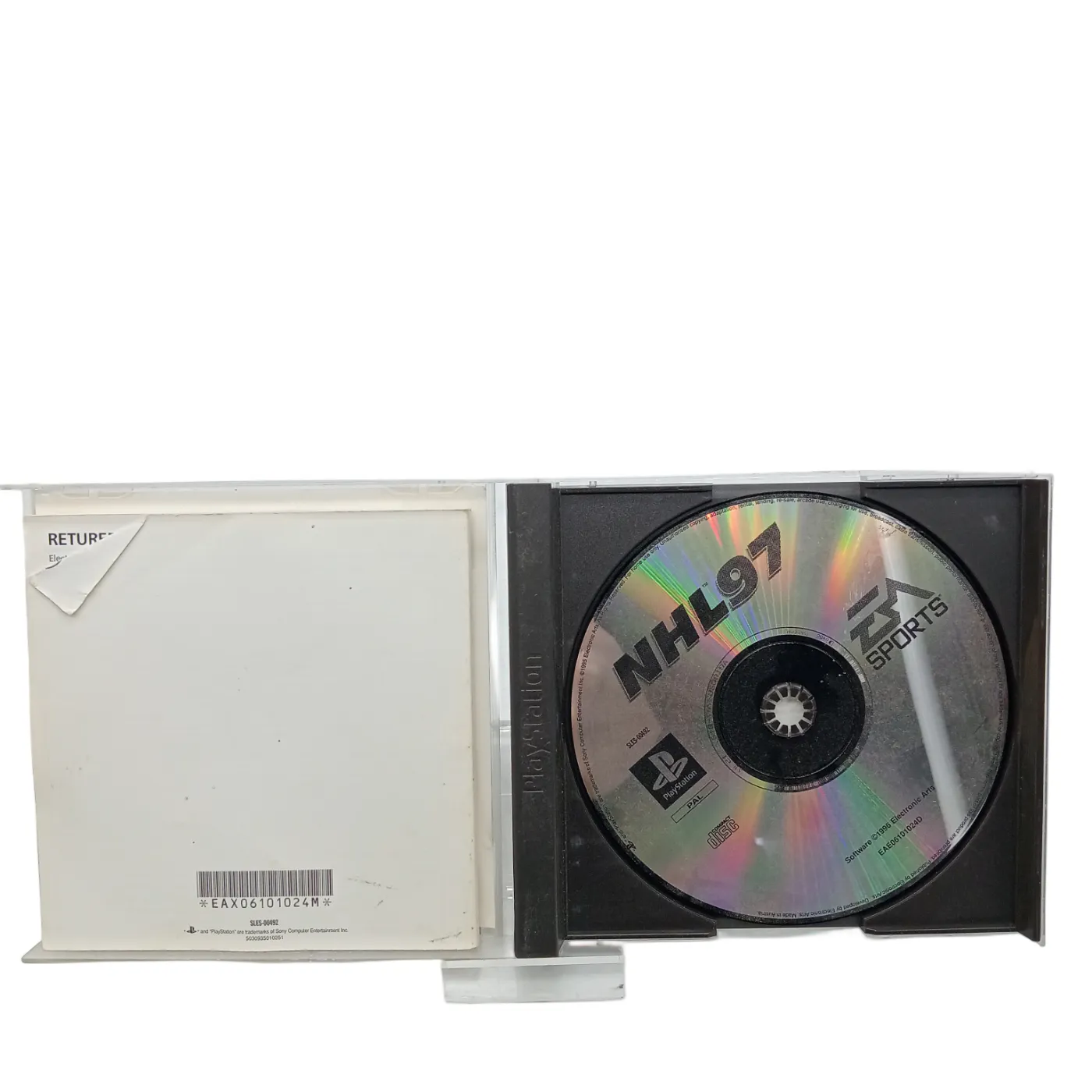 NHL 97 Playstation 1 Game (WR 1349925)