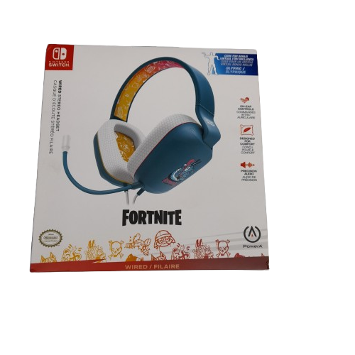 Power A Fortnite Wired Headset For Nintendo Switch Blue UNHSHSWD  (LN)