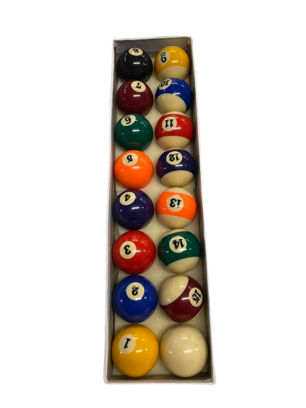 BILLIARD BALLS POOL BALLS MIXED TESTED