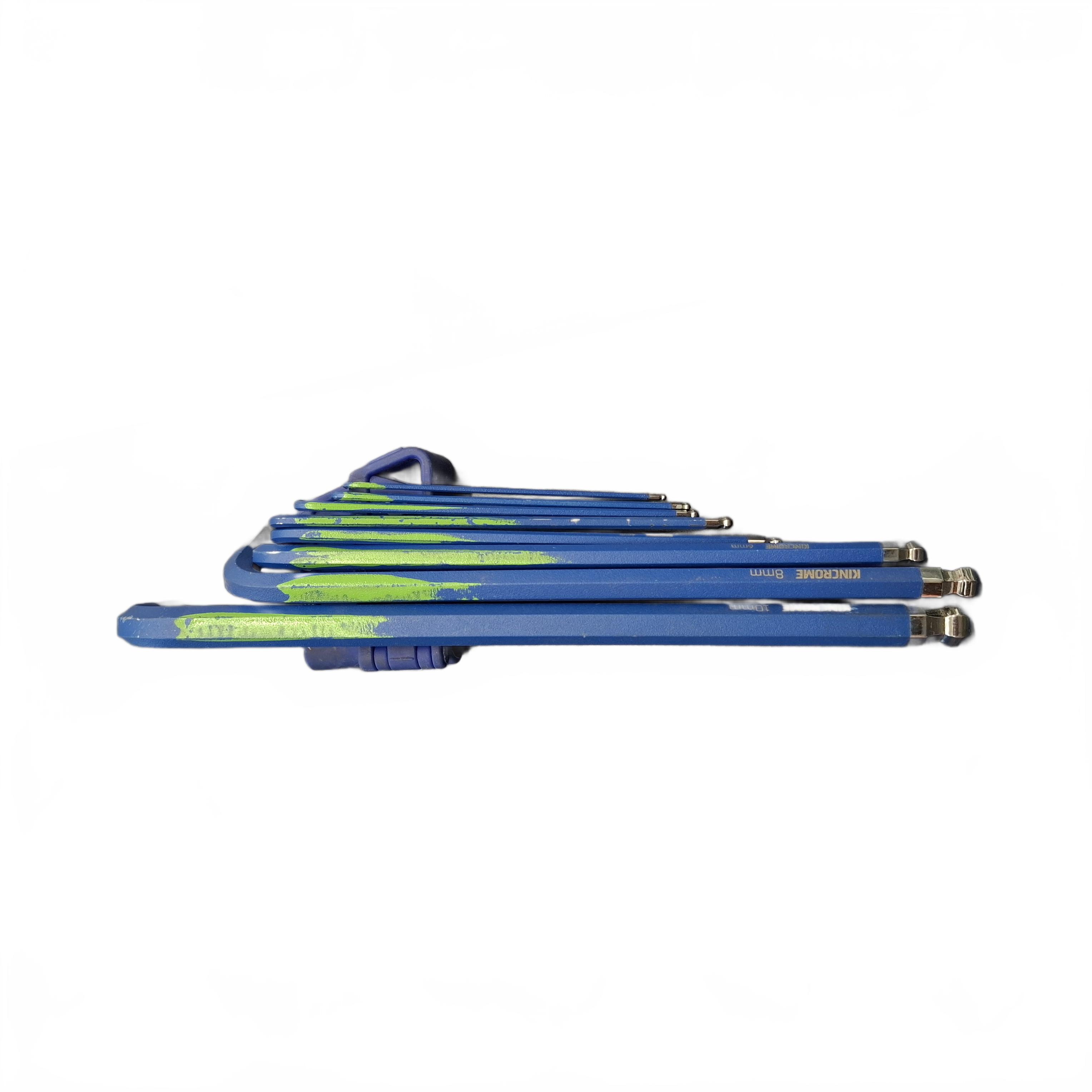 Kincrome Allan Key Set 9 Piece Set Blue (JN)