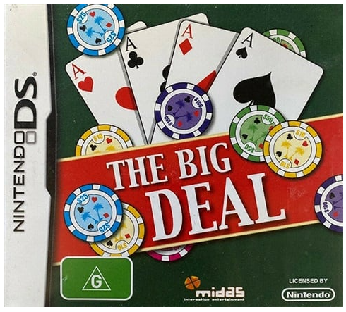 The Big Deal Nintendo DS Game – In Case With Manual