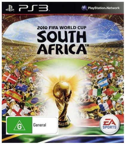 2010 Fifa World Cup South Africa Playstation 3 Game With Manual Very Good Condition