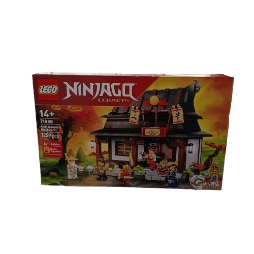 Lego Ninjago Legacy Limited Edition 71858 Four Weapons Blacksmith (CP)